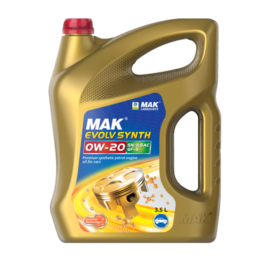  MAK EVOLV SYNTH: best engine oil for petrol cars​