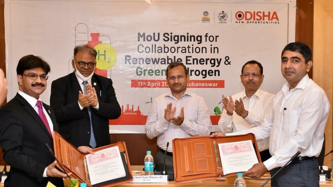 BPCL and The Government of Odisha sign a five year MOU for #GreenInitiatives