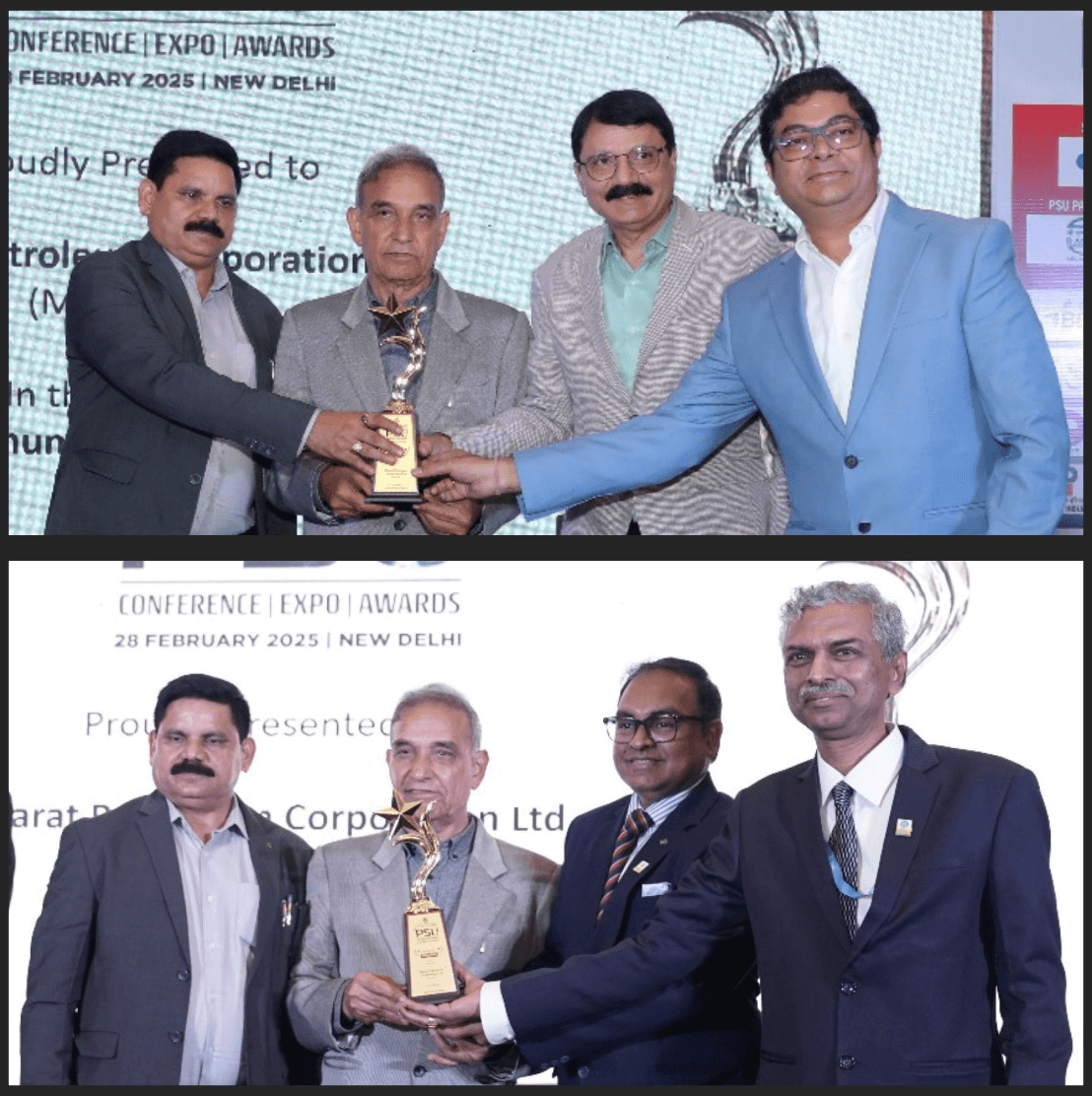 BPCL Bags Prestigious Honors at Governance Now-11th The PSU Awards!