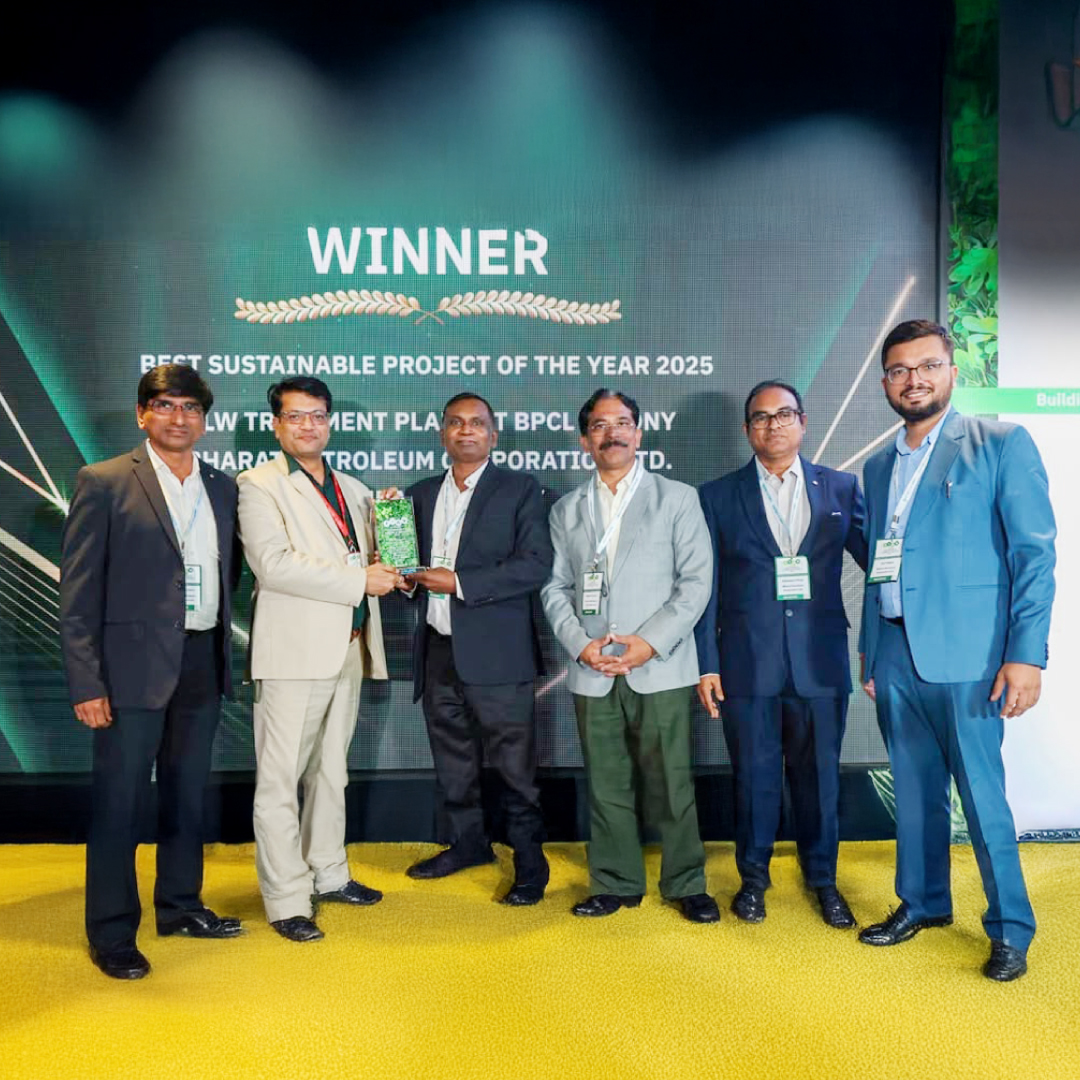 BPCL Mumbai Refinery Wins Best Sustainable Project of the Year 2025 at the Sustainable Summit & Awards