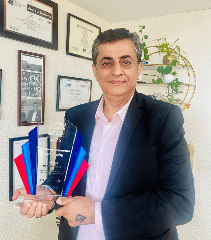 BPCL’s Rahul Tandon Honored as "Most Impactful Personality" at AI World Summit 2.0!