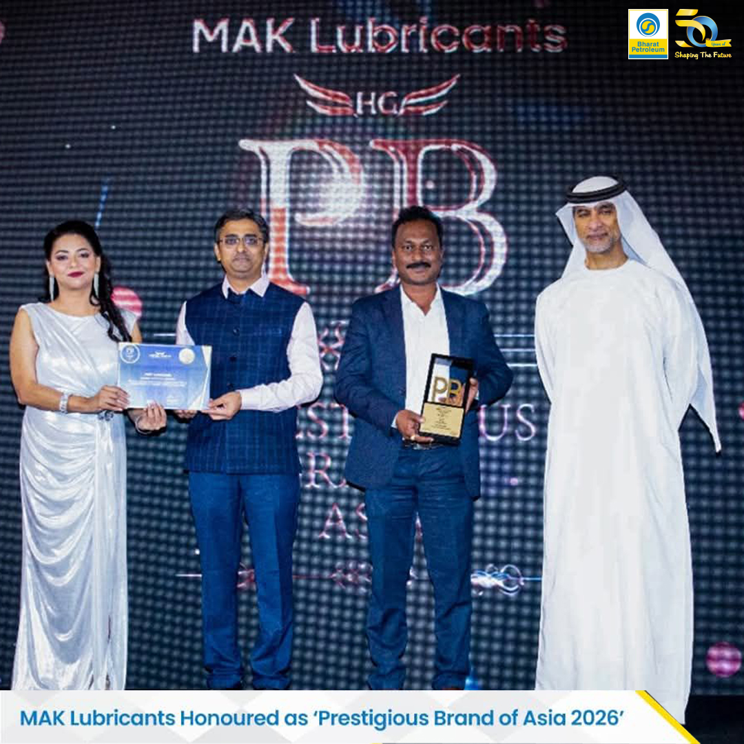 MAK Lubricants and Bharatgas make India proud on the global stage