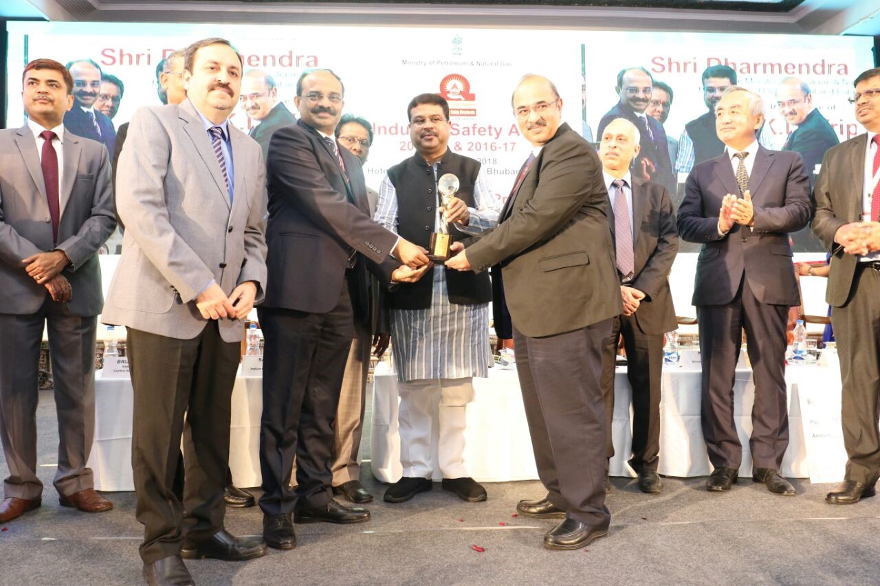 BPCL LPG Marketing Receives OISD Safety Award for Best Performance