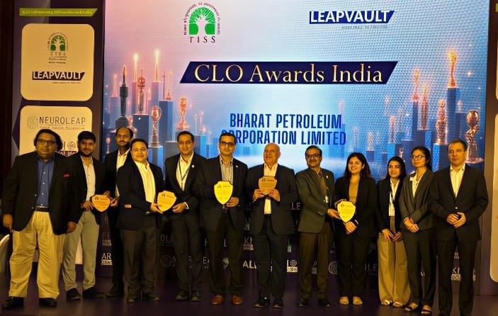 BPCL Triumphs at TISS LeapVault CLO Awards 2025 with Five Golds Across Learning and Development Categories