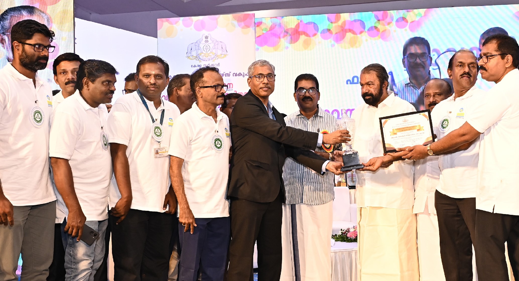 Kochi Refinery receives prestigious Industrial Award for Safety