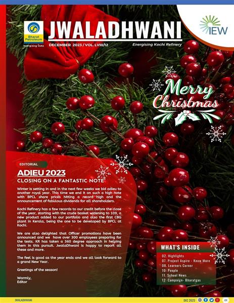 December edition of JwalaDhwani