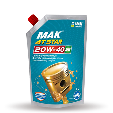 MAK 4T STAR, SAE GRADE 20w-40