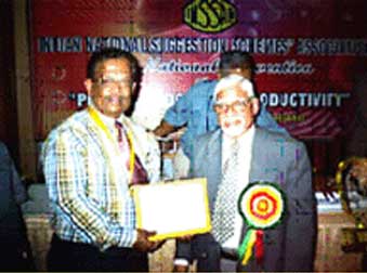 INSSAN AWARD 2008 FOR SUGGESTION