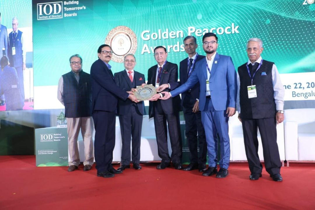Mumbai Refinery received the ‘Golden Peacock Environment Management Award 2023’.