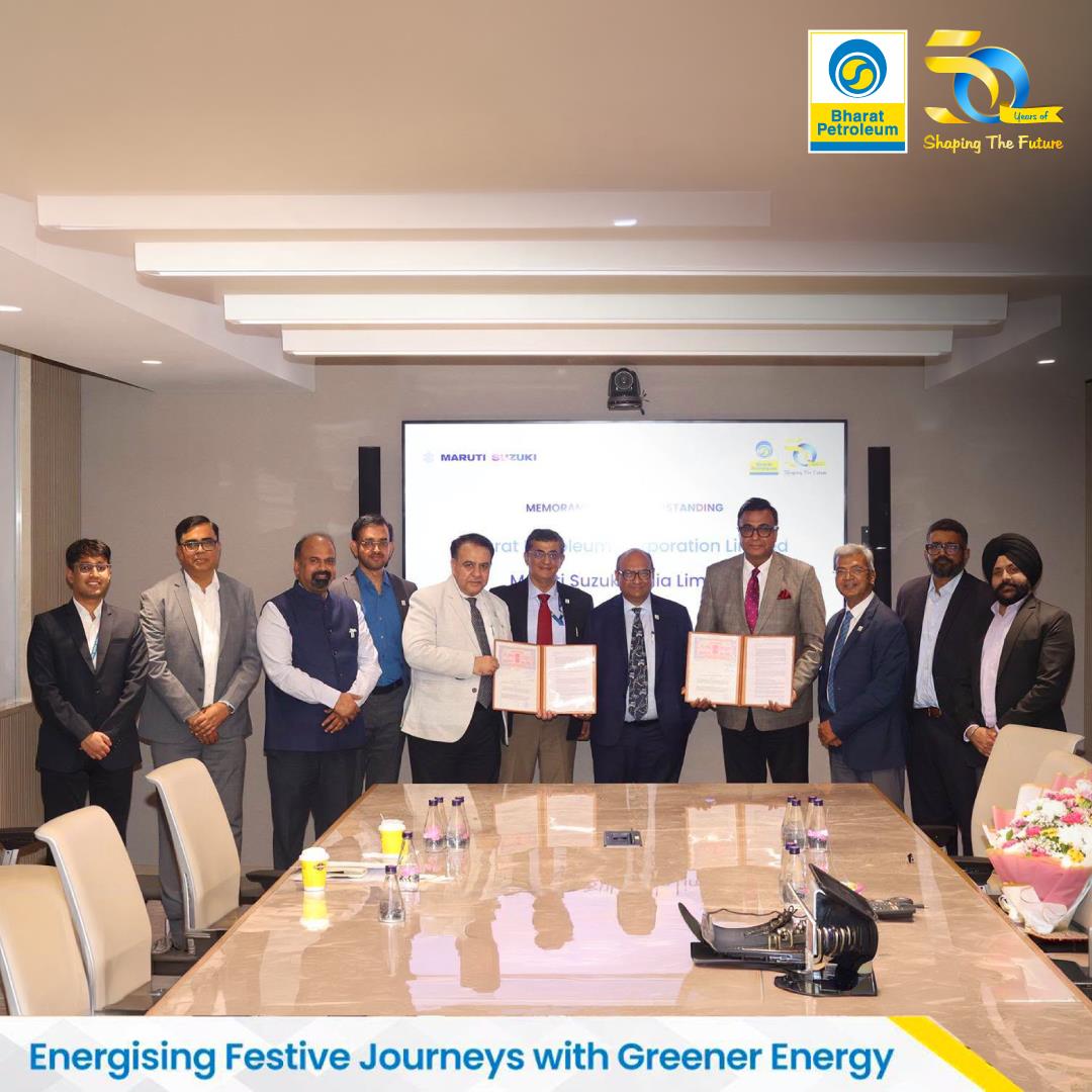 BPCL and Maruti Suzuki Partner to Drive CNG Mobility with Festive Customer Offer