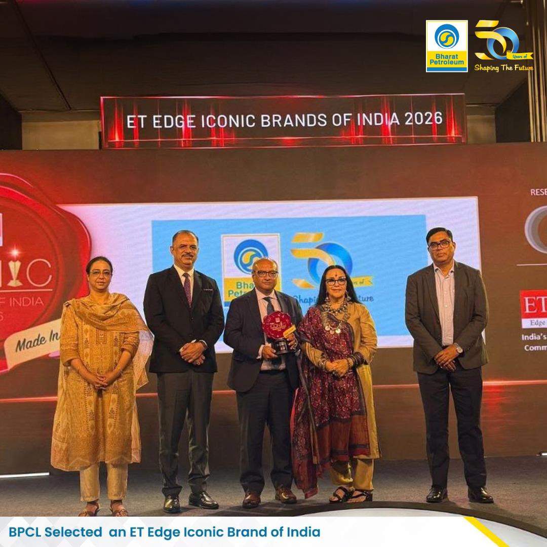 BPCL Named ET Edge Iconic Brand of India 2026