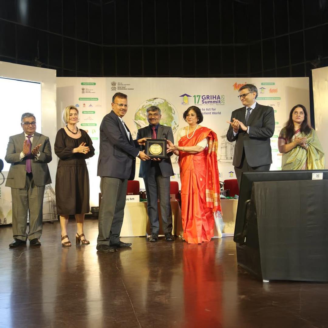 BPCL Felicitated for Commitment to Sustainability in the Built Environment at 17th GRIHA Summit 2025