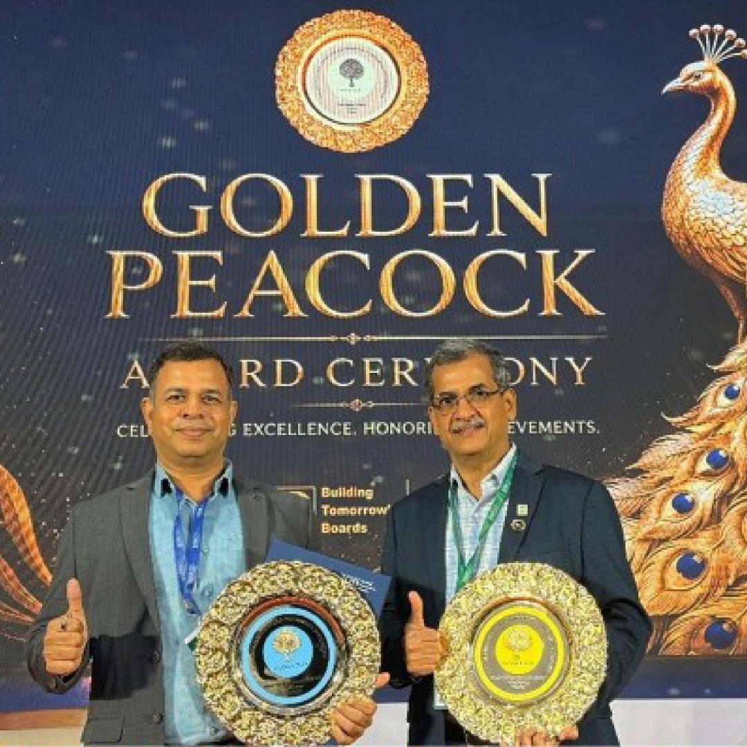 BPCL Mumbai Refinery Wins Golden Peacock Occupational Health & Safety Award 2026