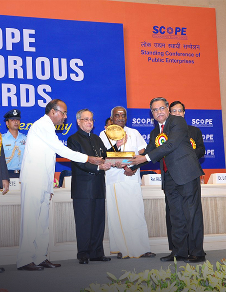 SCOPE Gold Trophy for BPCL.