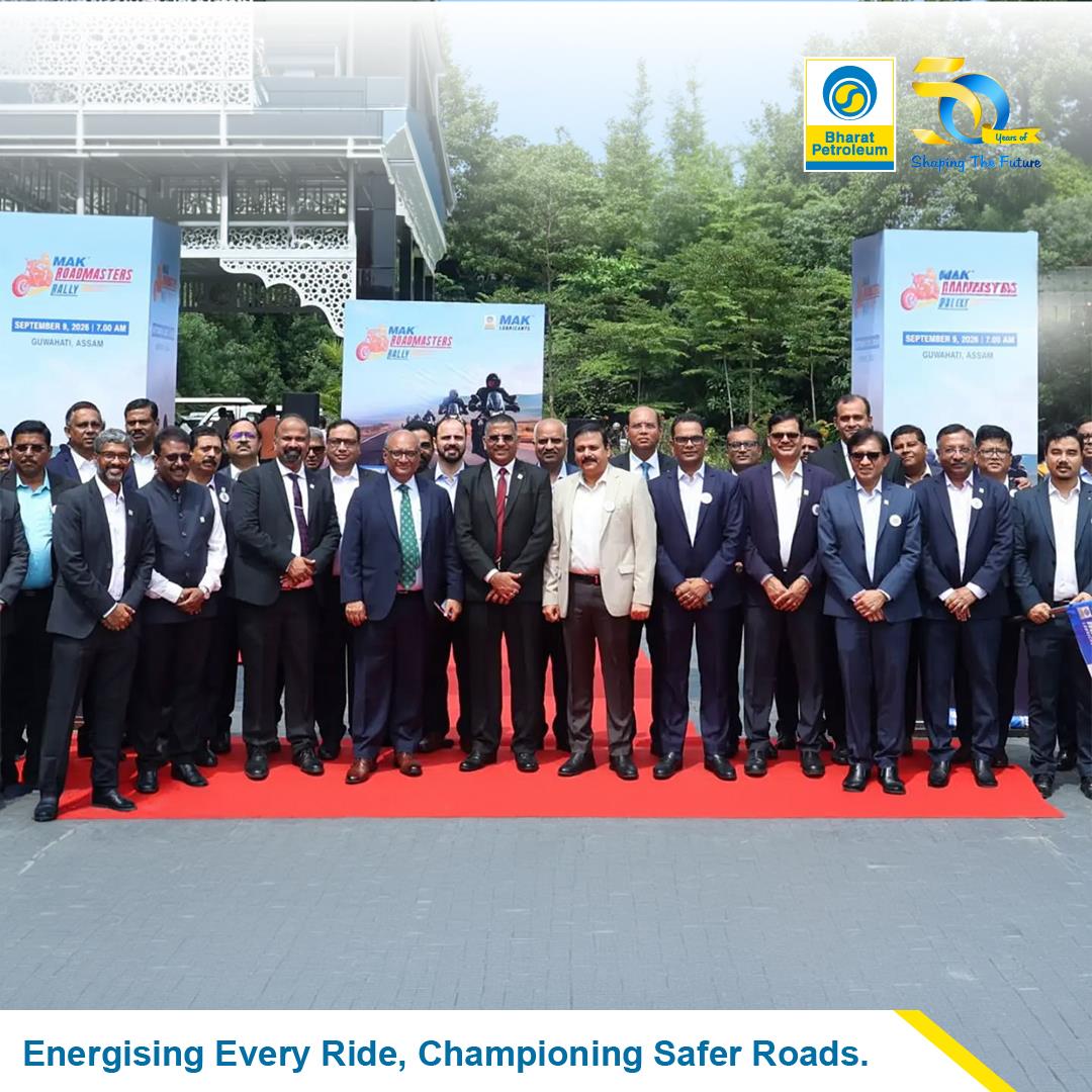 BPCL Hosts MAK RoadMasters Rally in Guwahati to Promote Road Safety