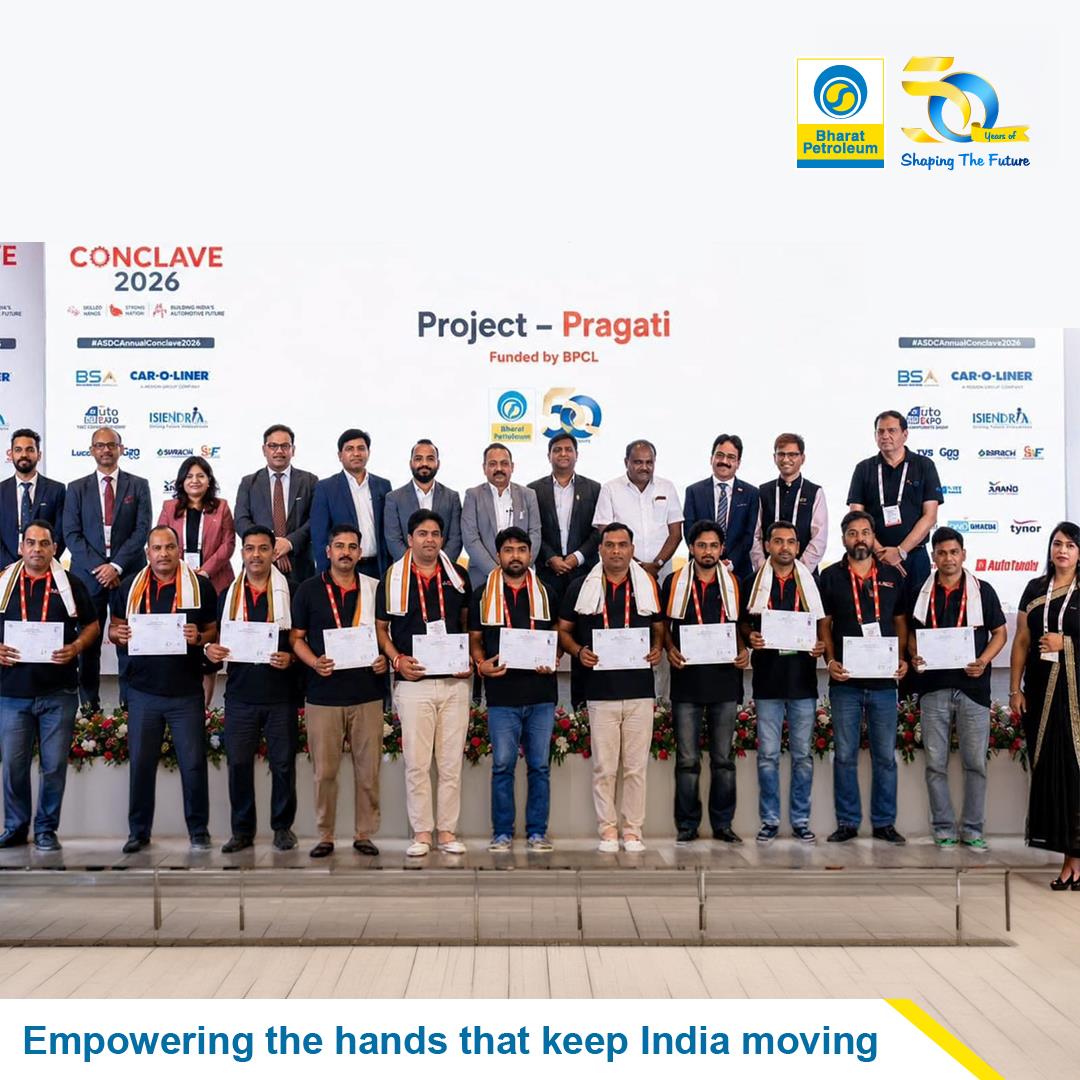BPCL’s Project Pragati Trains 10,000 Mechanics Nationwide in BS6 Technology
