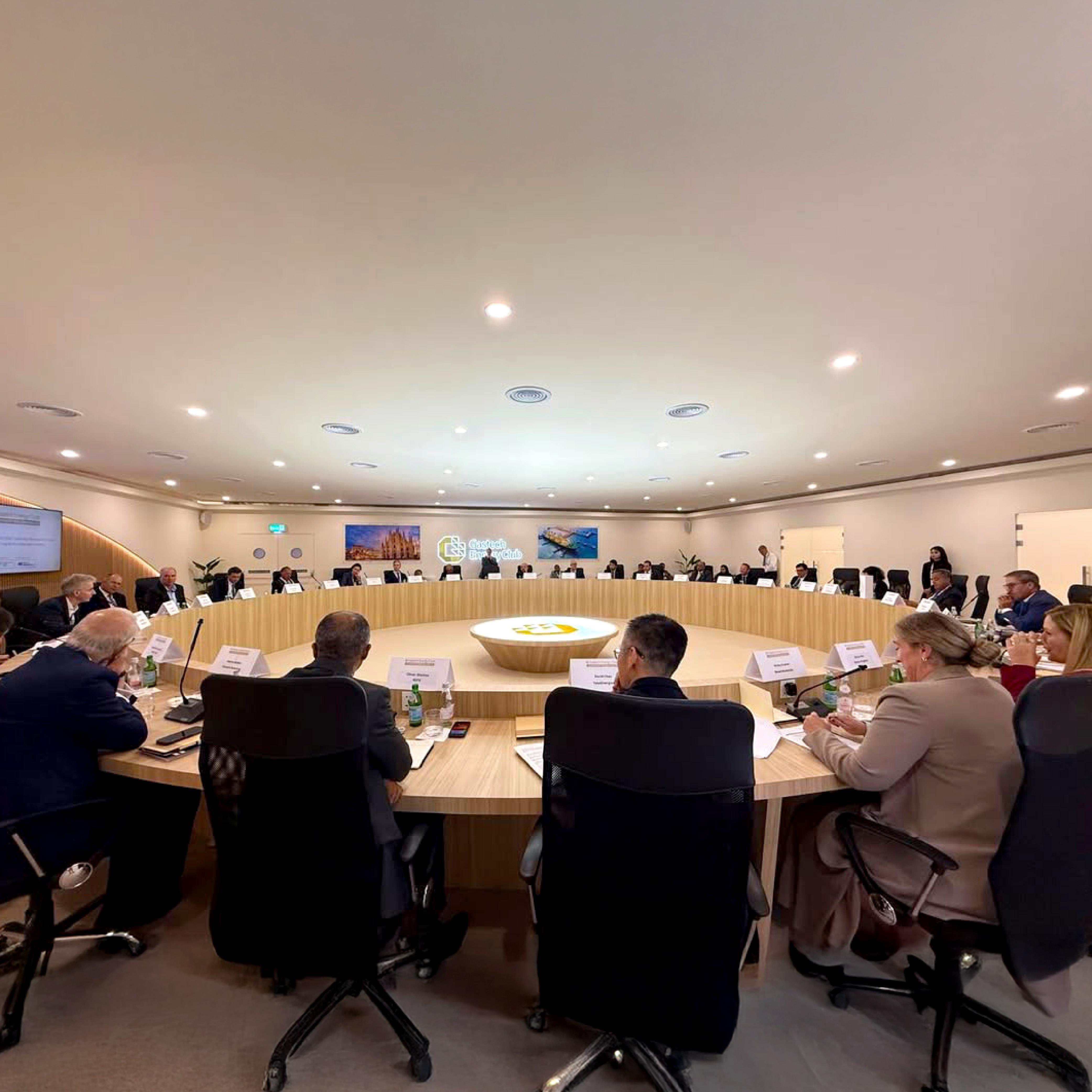 Shri Subhankar Sen, Director (Marketing), Represents BPCL at Global LNG Leadership Roundtable at GASTECH 2025 in Milan