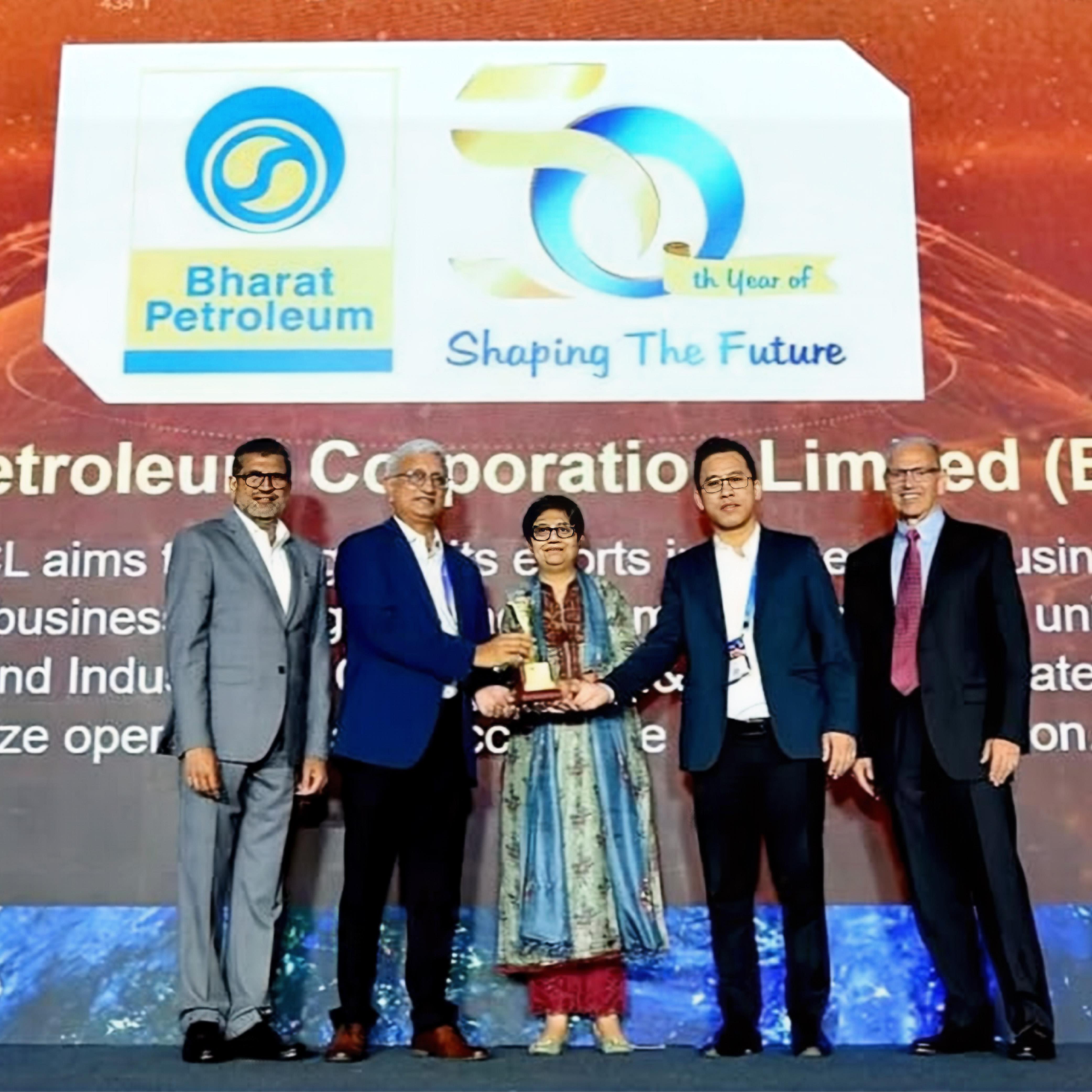BPCL Honoured with Special Achievement in GIS Award at Esri India User Conference 2025 for Innovative Applications in Oil & Gas
