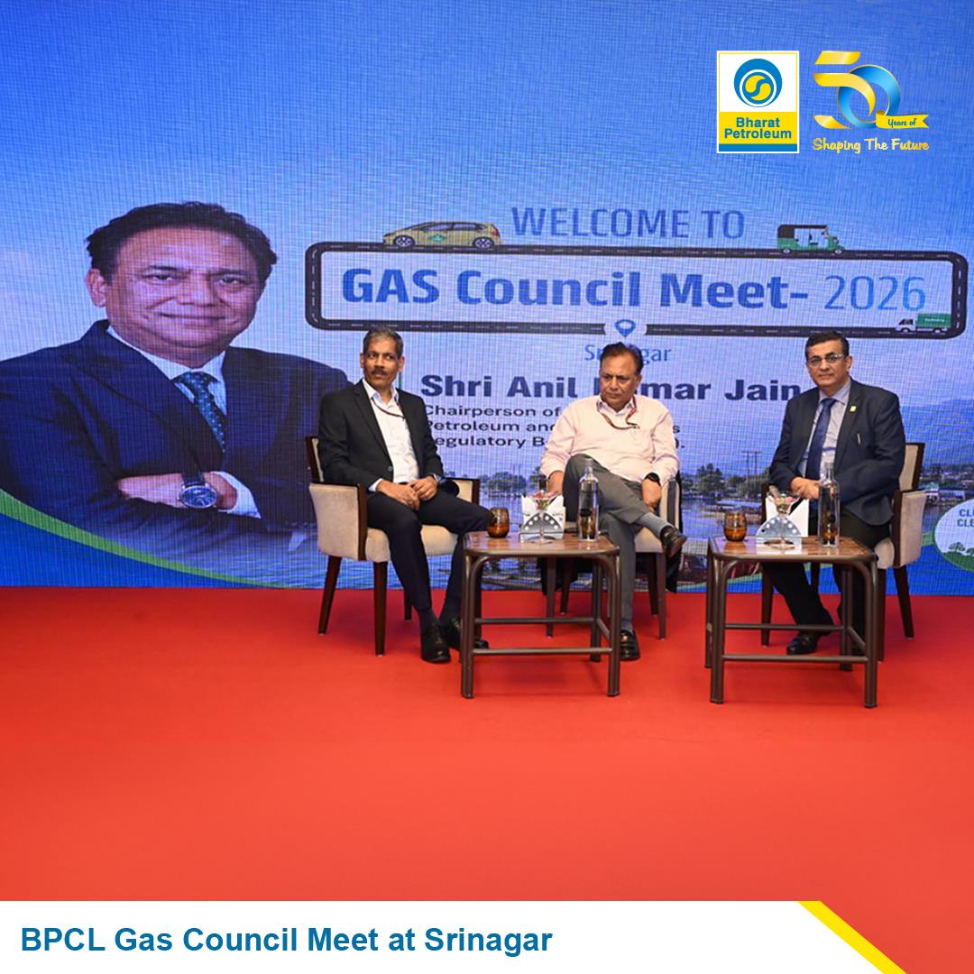 PNGRB Leadership Joins BPCL Gas Council Meet in Srinagar to Discuss India’s Natural Gas Roadmap