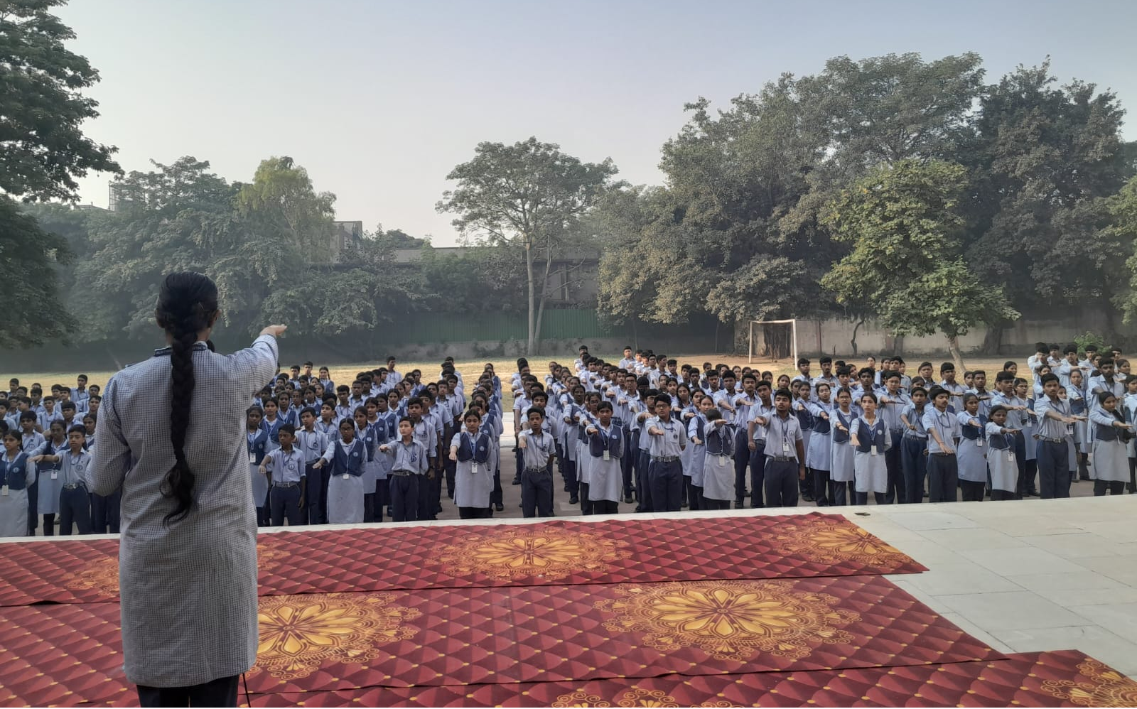 Children reading books supported by BPCL initiative