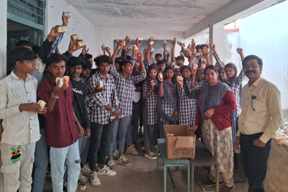 Millet based nutrtional snack distribution