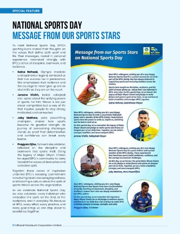 BPCL Sports Drive magazine page 10 preview