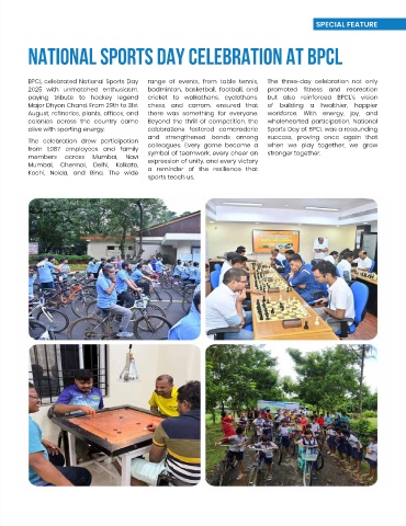 BPCL Sports Drive magazine page 12 preview