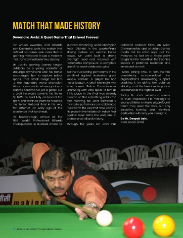 BPCL Sports Drive magazine page 14 preview