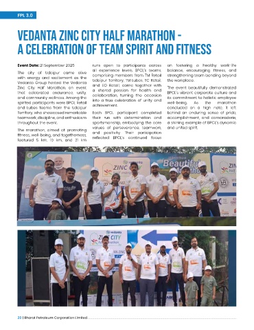 BPCL Sports Drive magazine page 20 preview