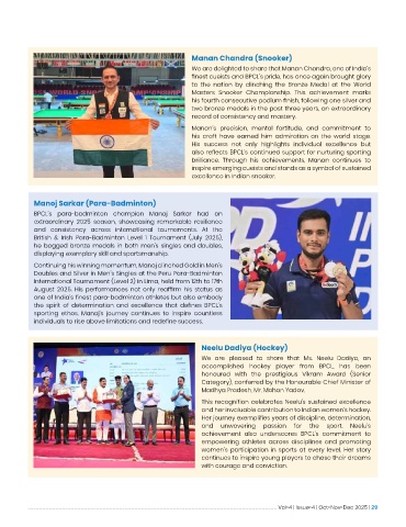 BPCL Sports Drive magazine page 29 preview