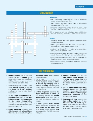 BPCL Sports Drive magazine page 31 preview