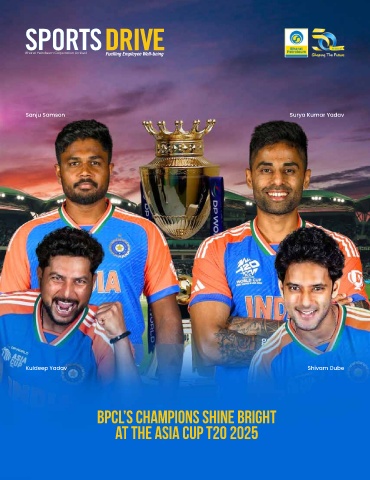 BPCL Sports Drive magazine page 32 preview