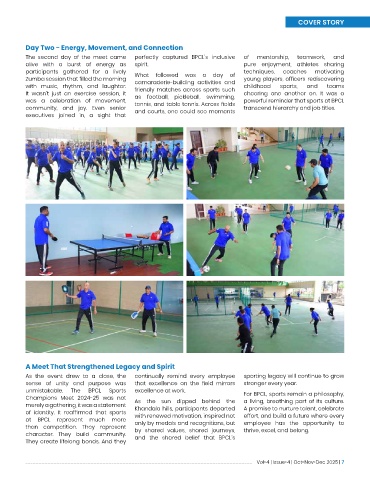 BPCL Sports Drive magazine page 7 preview